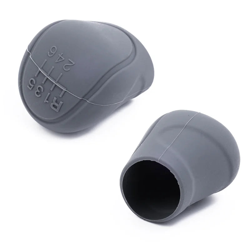 Silicone Gear Shift Knob Cover for 6-Speed Manual Cars